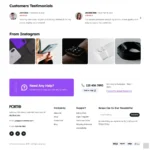 Mobile Accessories Website Design with Free VPS Web Hosting