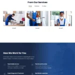 Pest Control Website Design with Free VPS Web Hosting