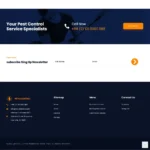 Pest Control Website Design with Free VPS Web Hosting