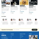 Pet Food Shop Website Design with Free VPS Web Hosting
