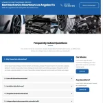 Auto Services Website Design with Free VPS Web Hosting