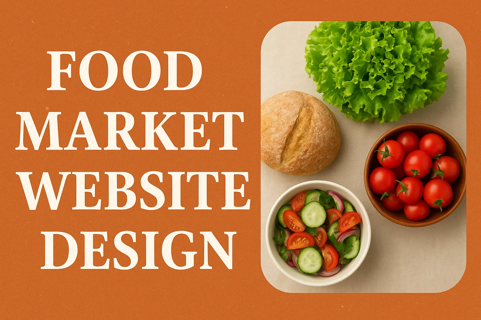 Food Market Website Design Build a Profitable Food Store That Feeds Your Dreams