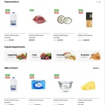 Fresh Market Website Design with Free VPS Web Hosting