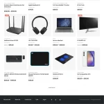 Laptop Shop Website Design with Free VPS Web Hosting