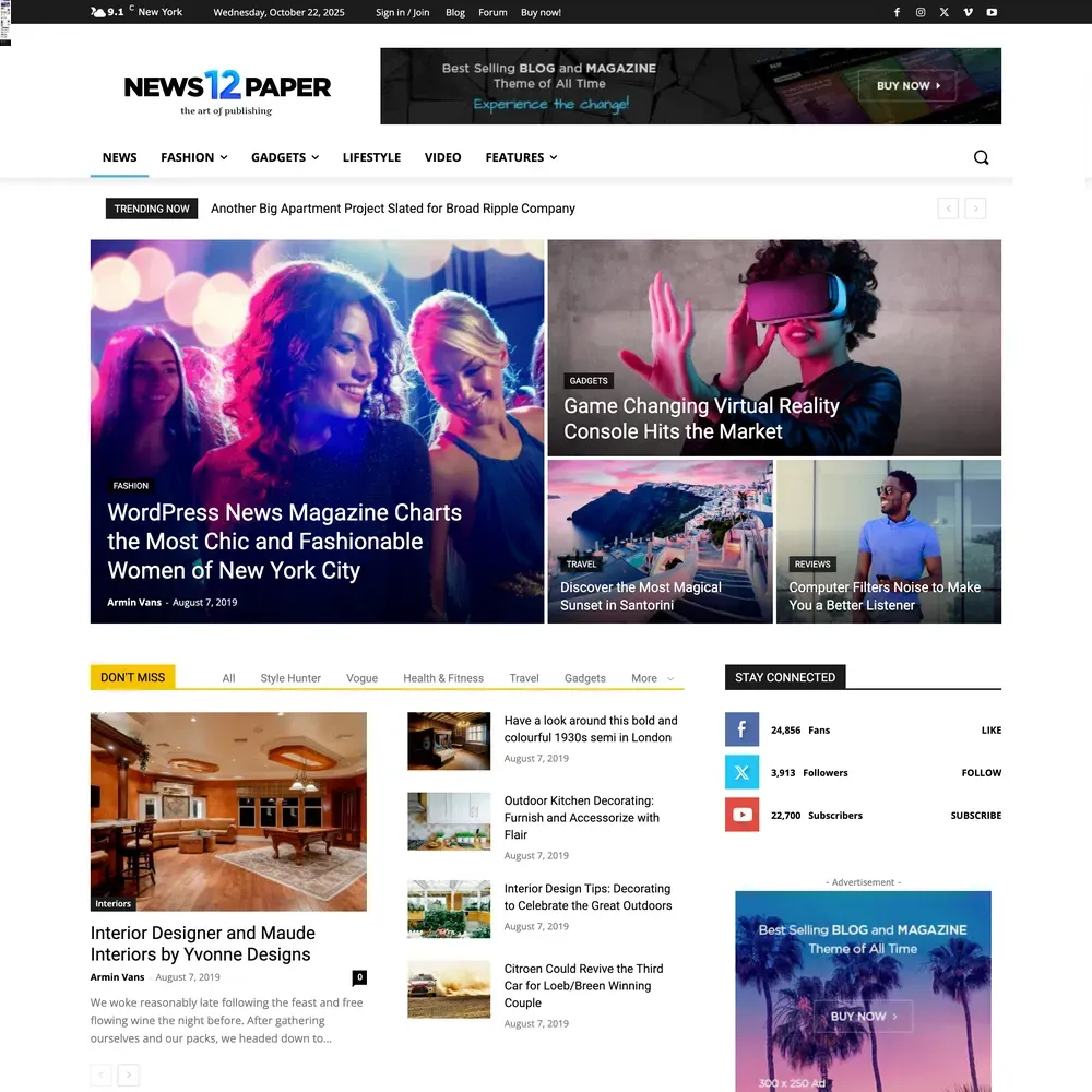 Newspaper Website Design with Free VPS Web Hosting (1) Newspaper Website Design with Free VPS Web Hosting