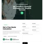 Accounting Services Website Design with Free VPS Web Hosting