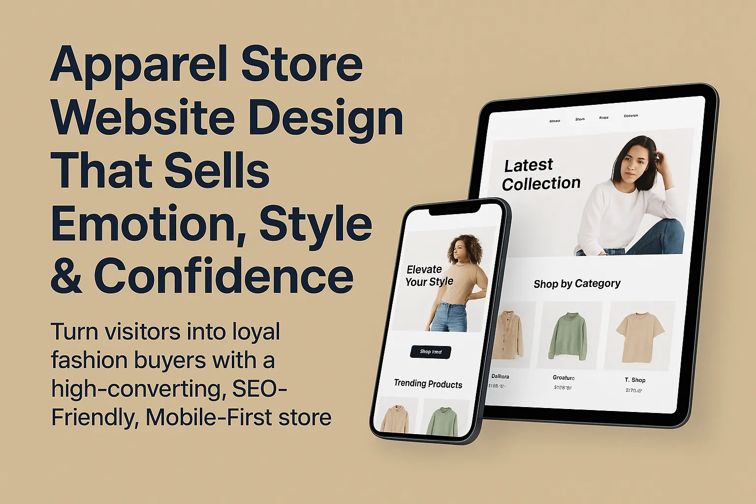 Apparel Store Website Design That Sells Emotion, Style & Confidence