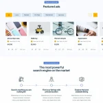 Ad Listings Website Design with Free VPS Web Hosting