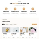 Advertisement Listings Website Design with Free VPS Web Hosting