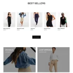 Apparel Shop Website Design with Free VPS Web Hosting