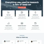 Automotive Listings Website Design with Free VPS Web Hosting