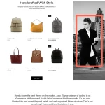 👜 Bag Store Website Design for Sale with Free VPS Web Hosting