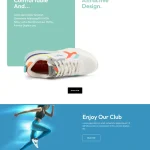 Footwear Store Website Design with Free VPS Web Hosting