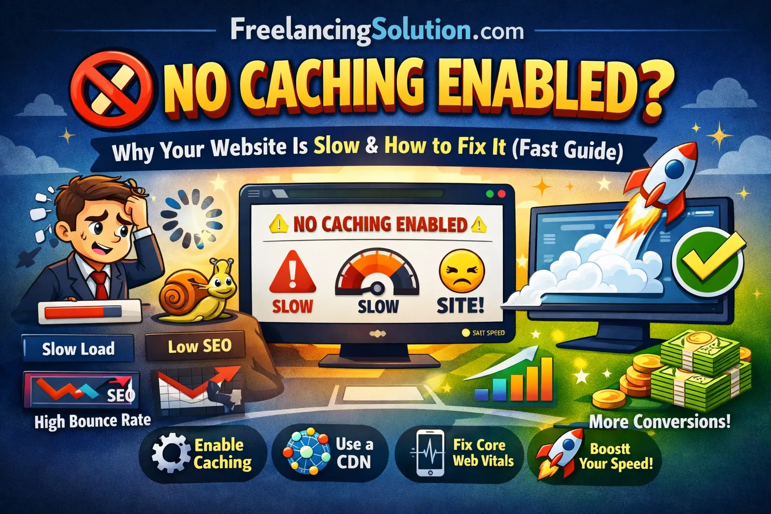 No Caching Enabled Why Your Website Is Slow & How to Fix It
