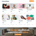Online Listings Website Design with Free VPS Web Hosting