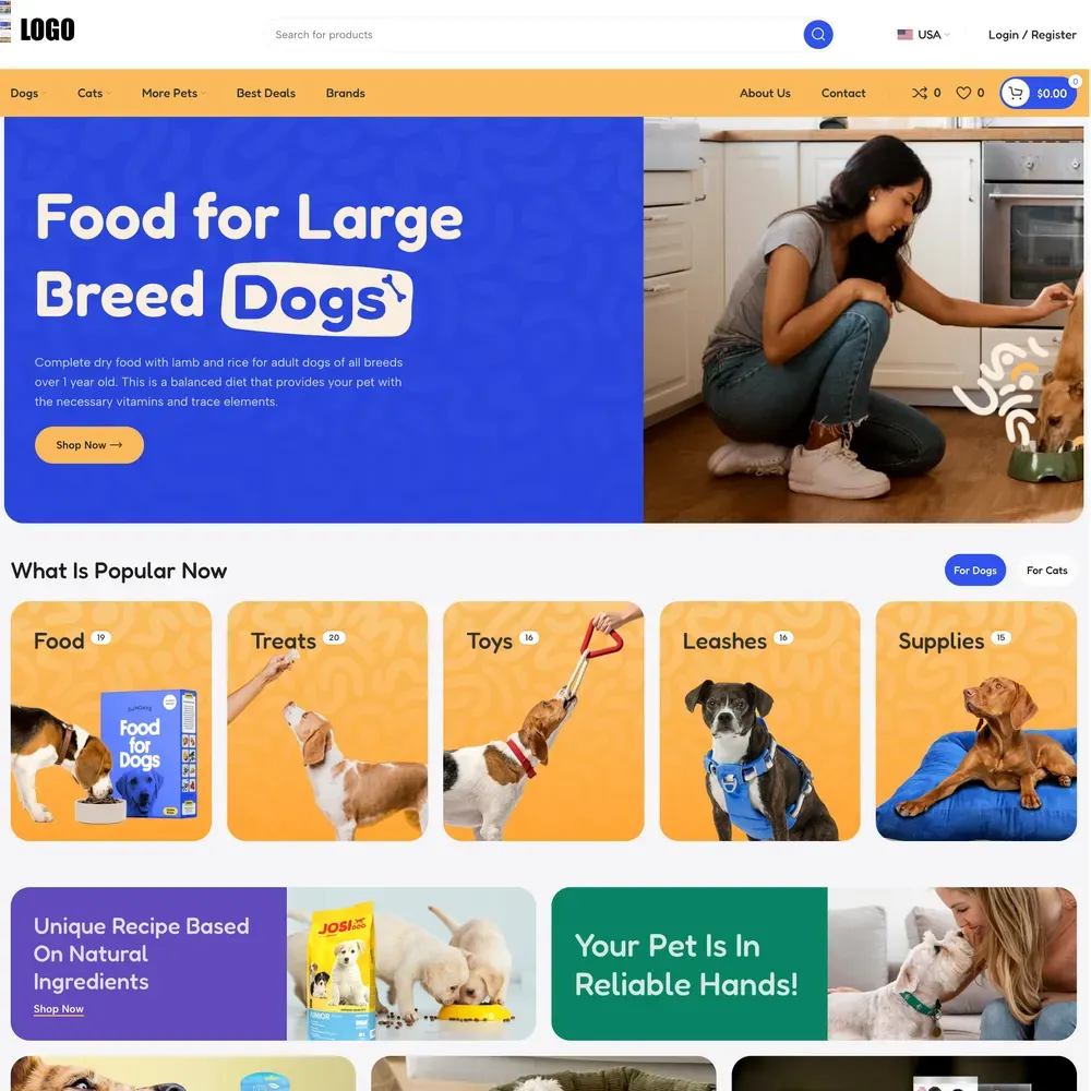 Pet Stor Website Design with Free VPS Web Hosting (1) Pet Stor Website Design with Free VPS Web Hosting