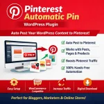 Pinterest Automatic Pin WordPress Plugin Auto Post Traffic Booster