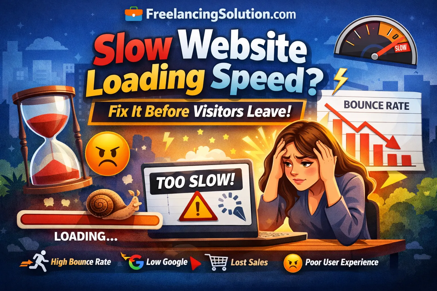 🚀 Slow Website Loading Speed: The Silent Killer of Your Online Success