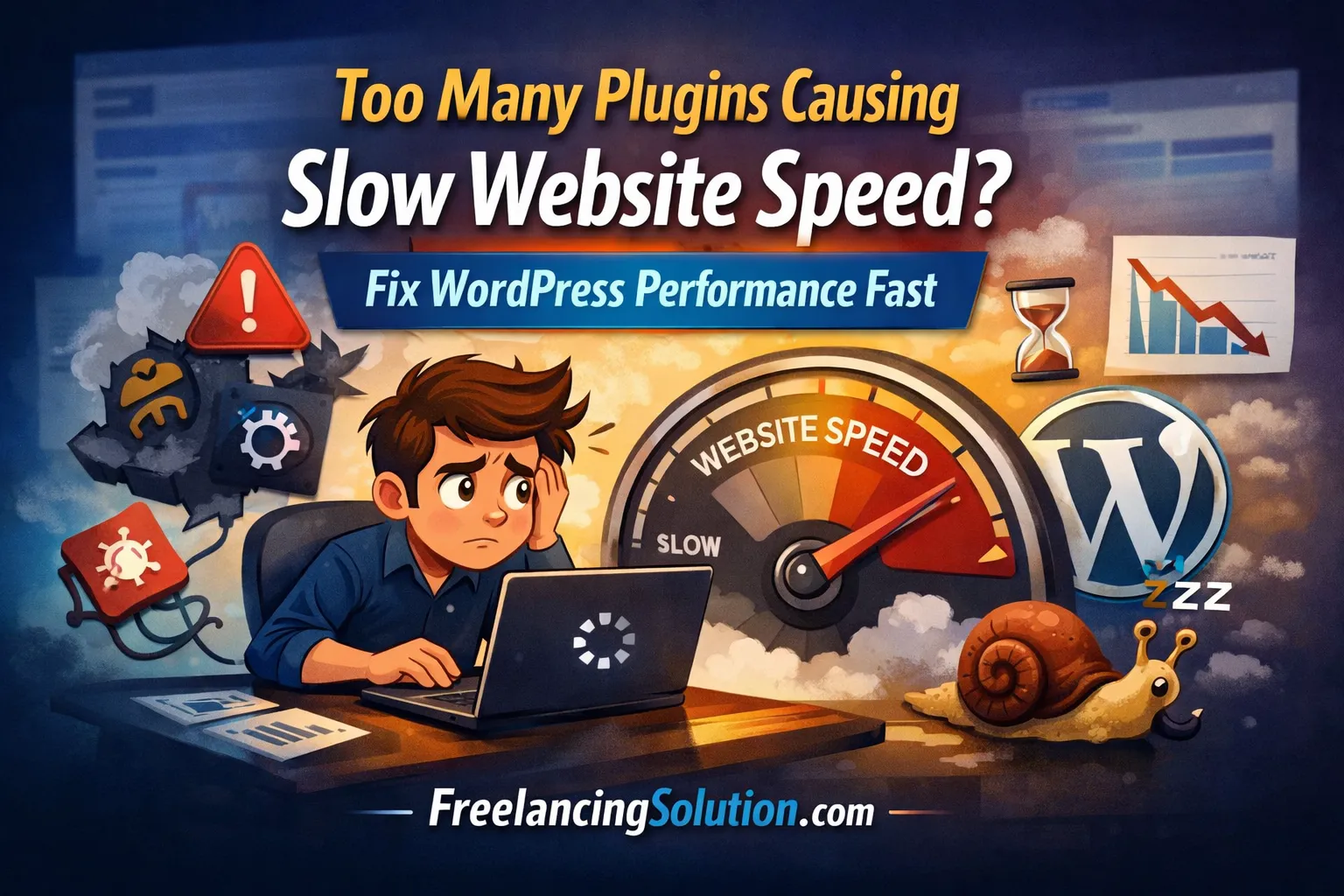 Too many or poorly coded plugins Causing Slow Website Speed? Fix WordPress Performance Fast