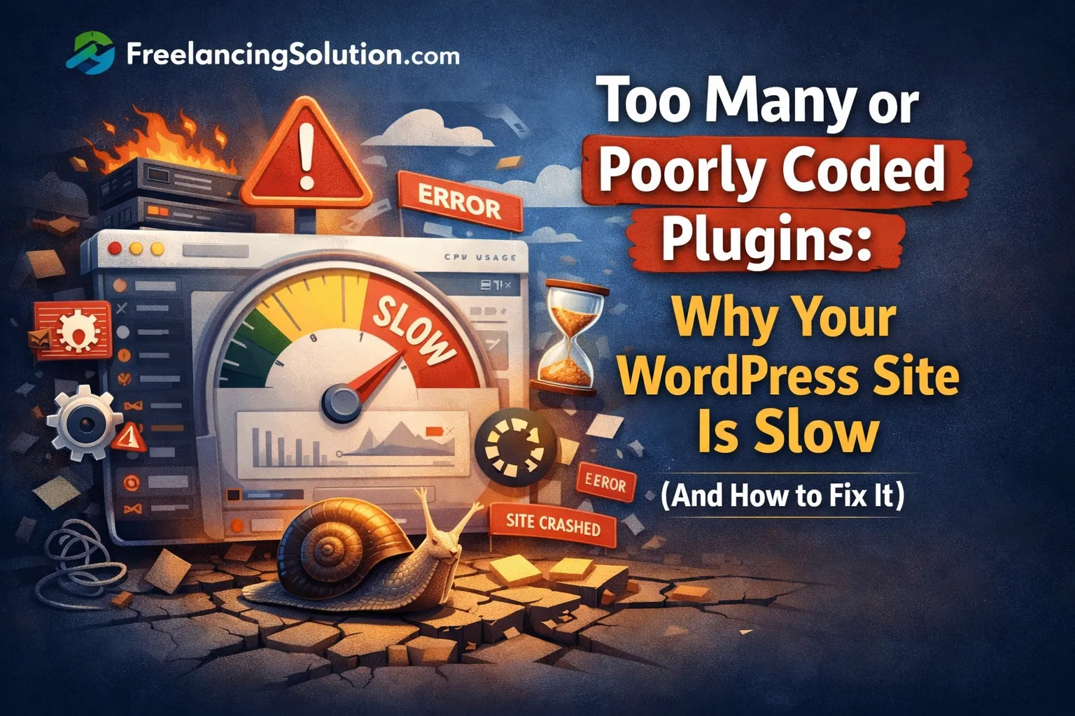 Too Many or Poorly Coded Plugins: Why Your WordPress Site Is Slow (And How to Fix It)