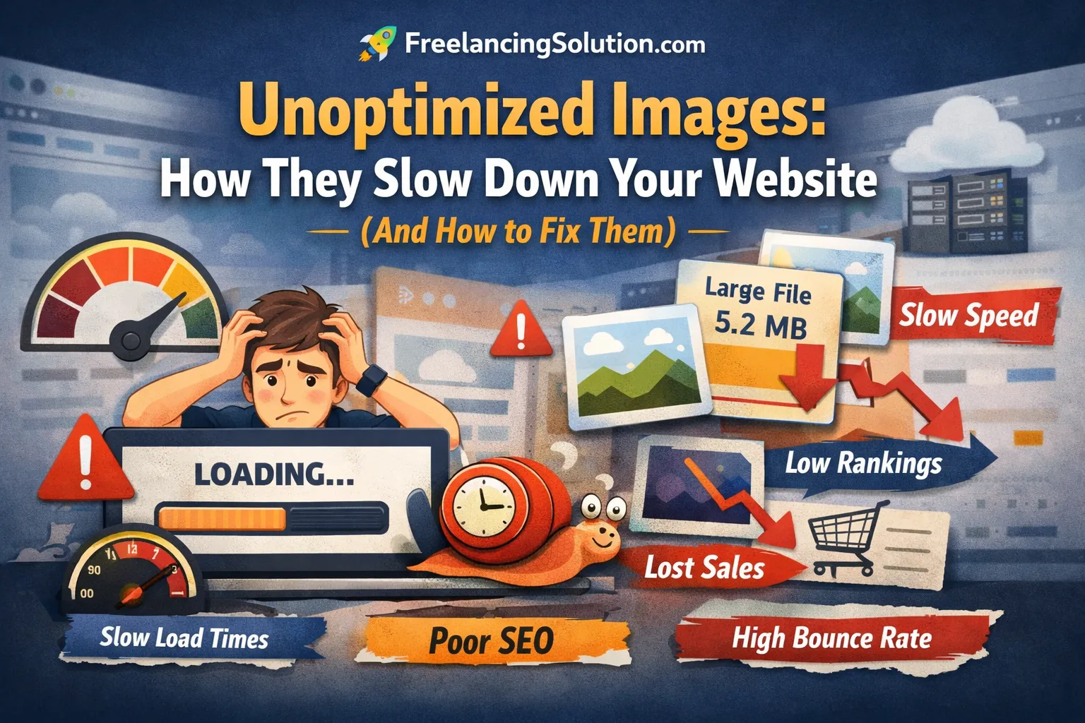 Unoptimized Images How They Slow Down Your Website (And How to Fix Them)