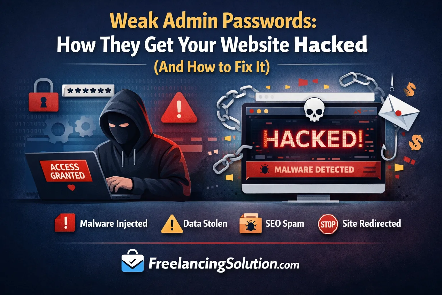 Weak Admin Passwords How They Get Your Website Hacked (And How to Fix It)
