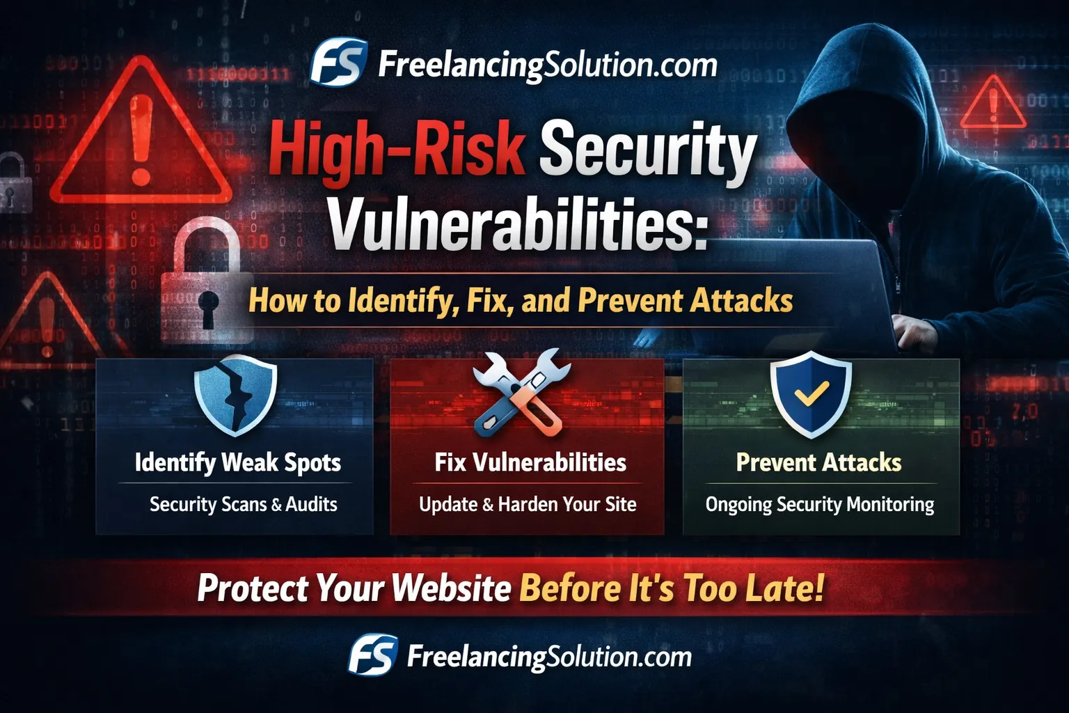 High-Risk Security Vulnerabilities: How to Identify, Fix, and Prevent Attacks