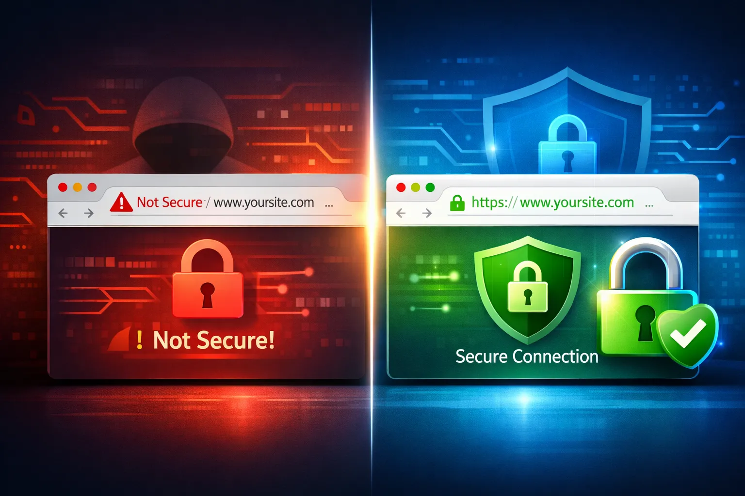 No SSL Certificate (HTTPS Issues): Why Your Website Is Unsafe & How to Fix It Fast