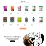 Pet Care Store Website Design with Free VPS Web Hosting