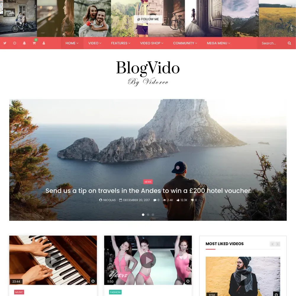Video Blog Website Design with Free VPS Web Hosting (1) Video Blog Website Design with Free VPS Web Hosting