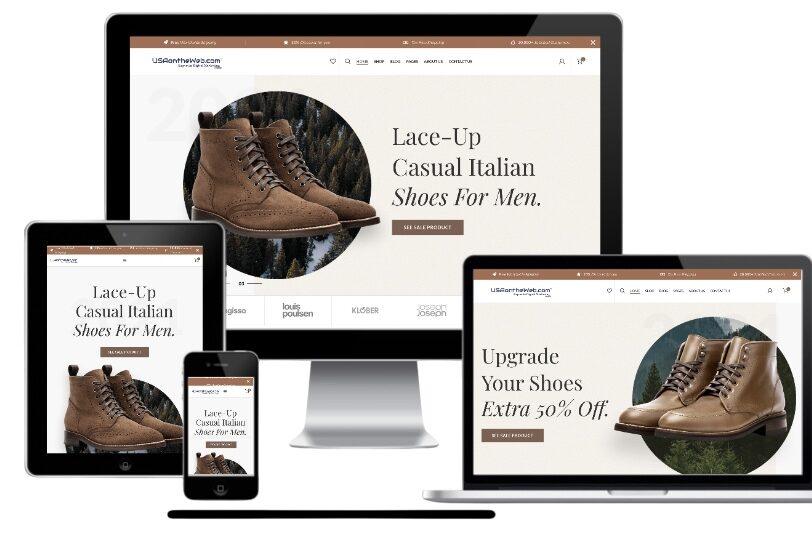 Shoes Dropshipping Shop Business for sale