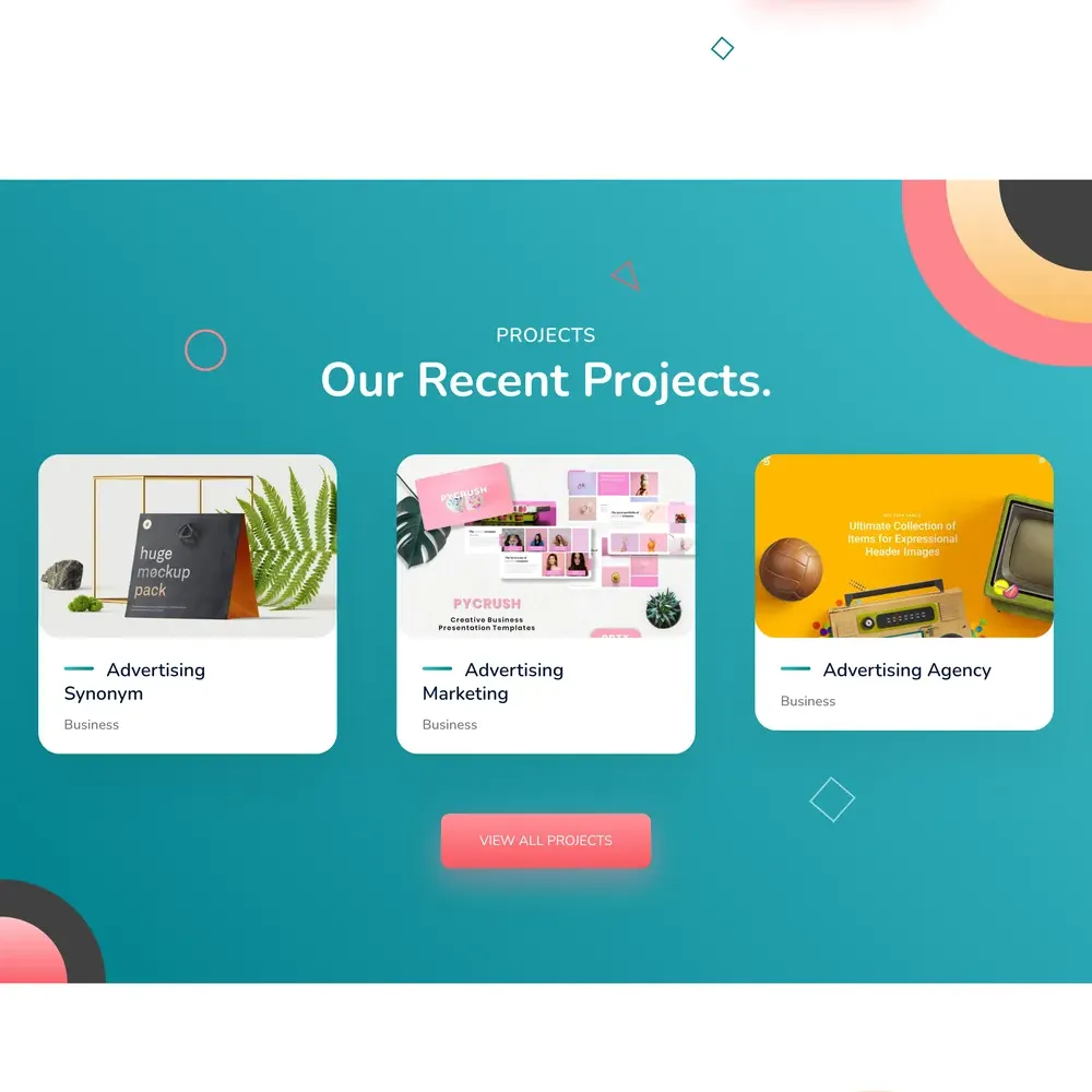 Ad Agency Website Design with Free VPS Web Hosting