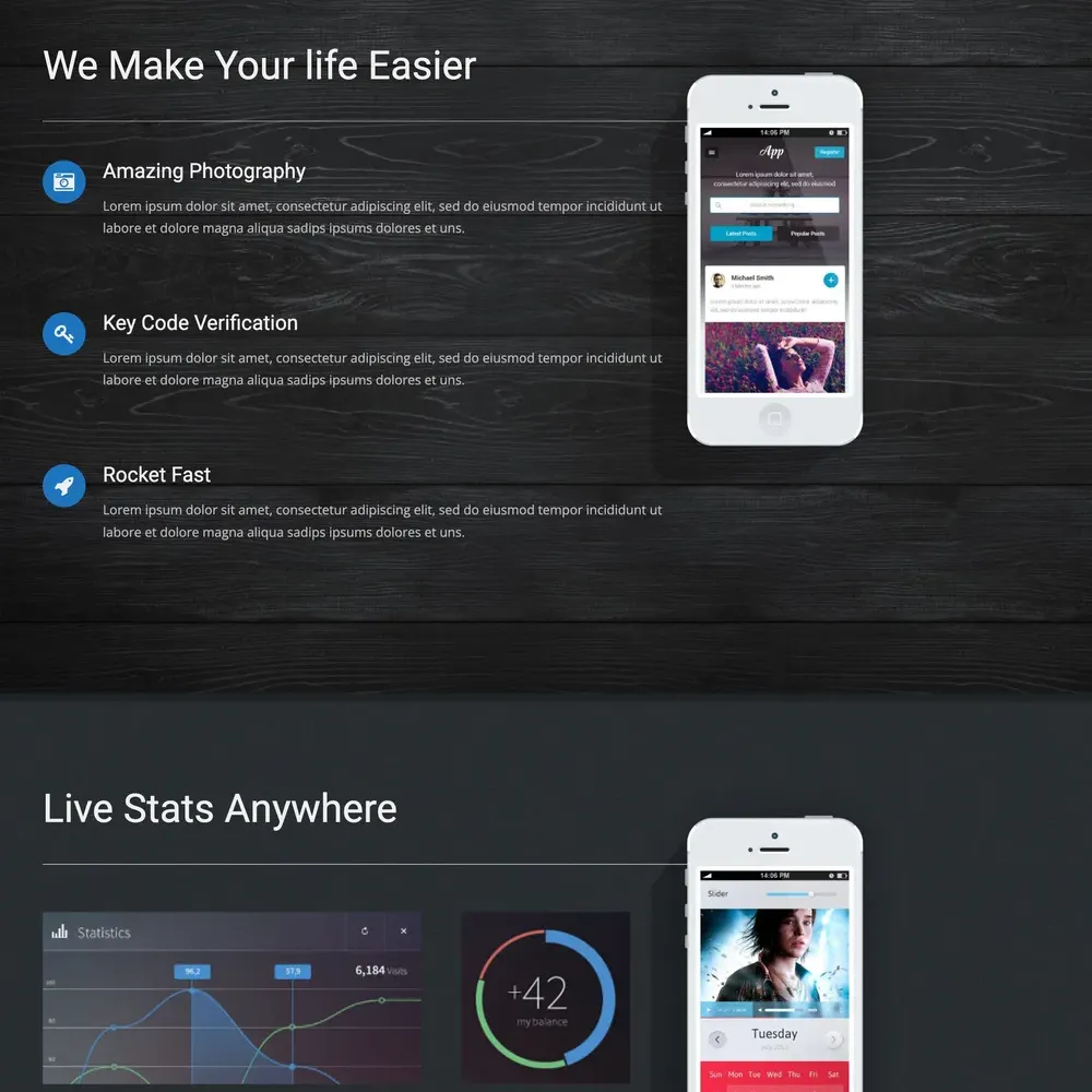 App Website Design with Free VPS Web Hosting