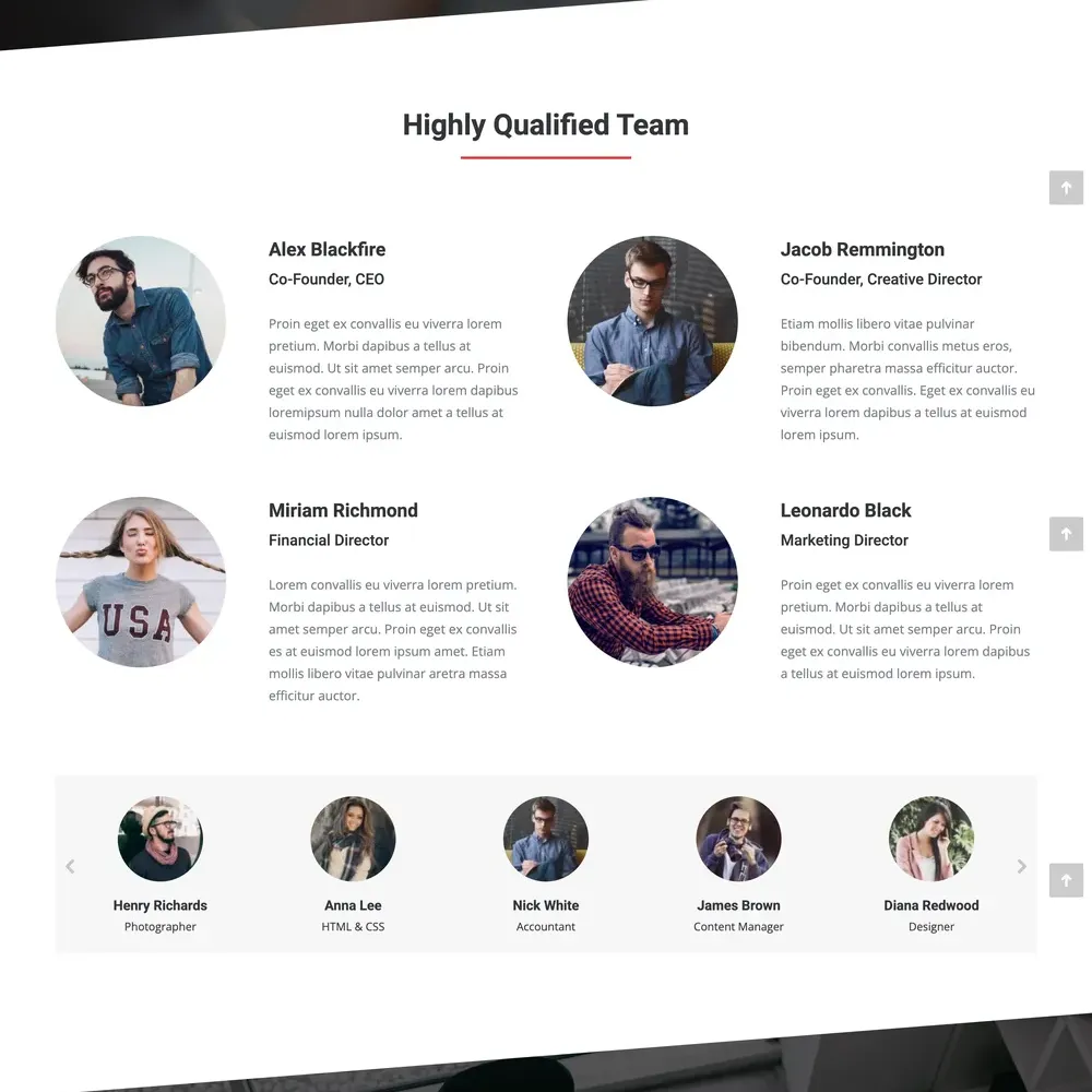Business Company Website Design with Free VPS Web Hosting