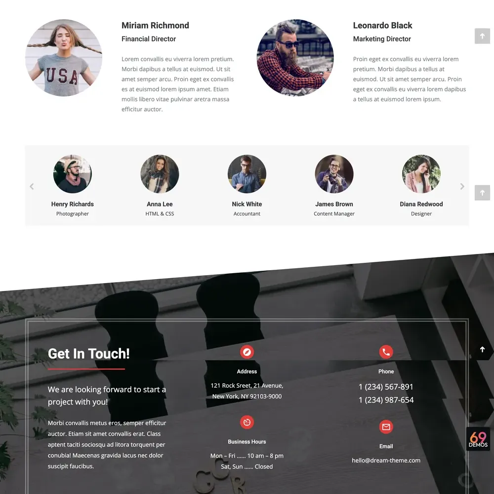 Business Company Website Design with Free VPS Web Hosting