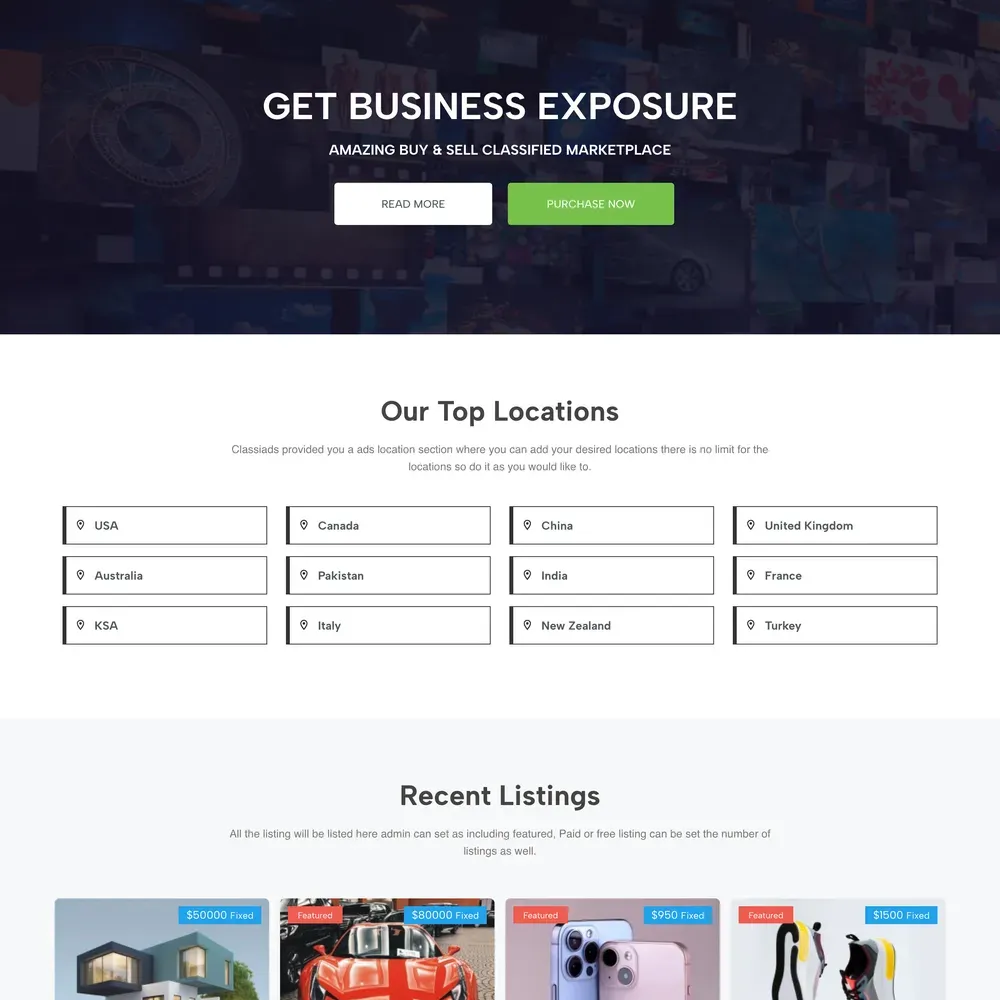 Buy and Sell Website Design with Free Web Hosting