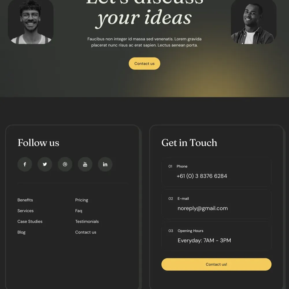 Consultant Website Design with Free Web Hosting
