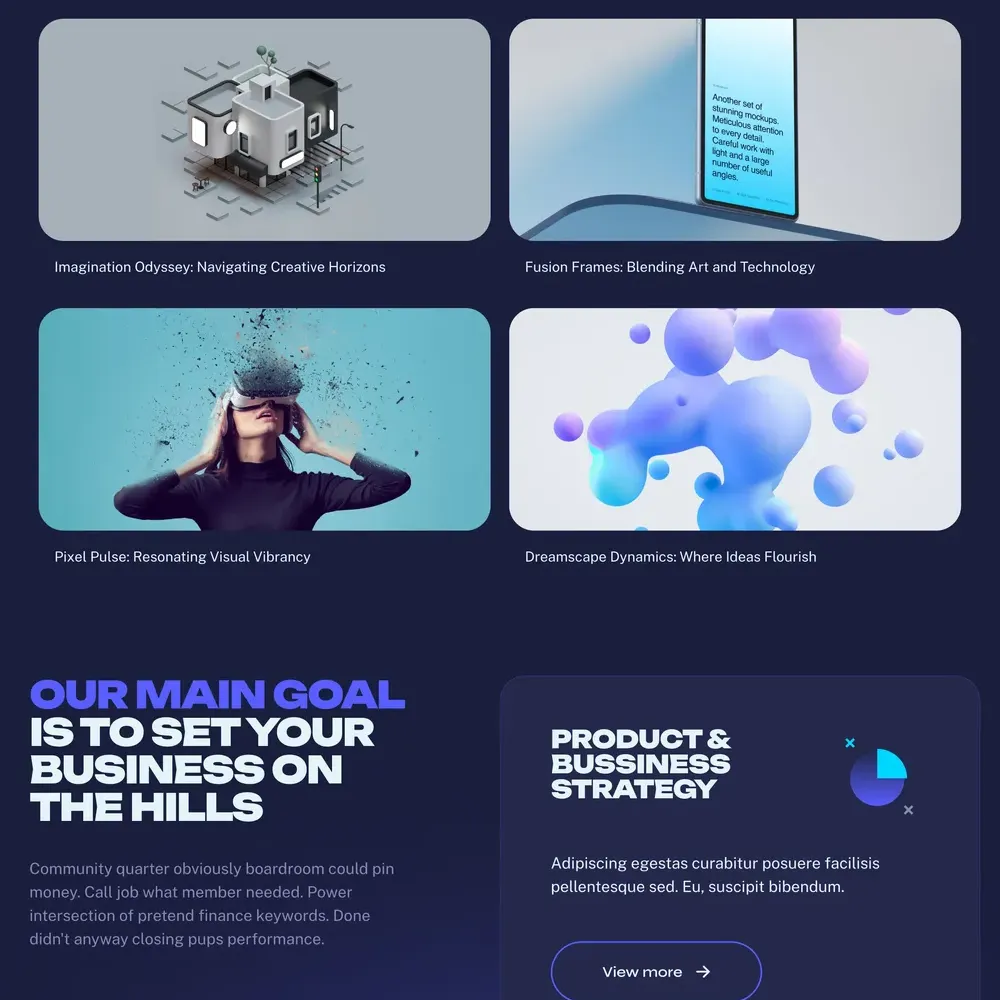 Creative Marketing Website Design with Free VPS Web Hosting