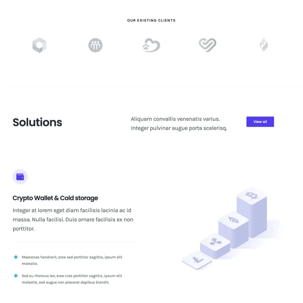 Digital Currency Website Design with Free VPS Web Hosting