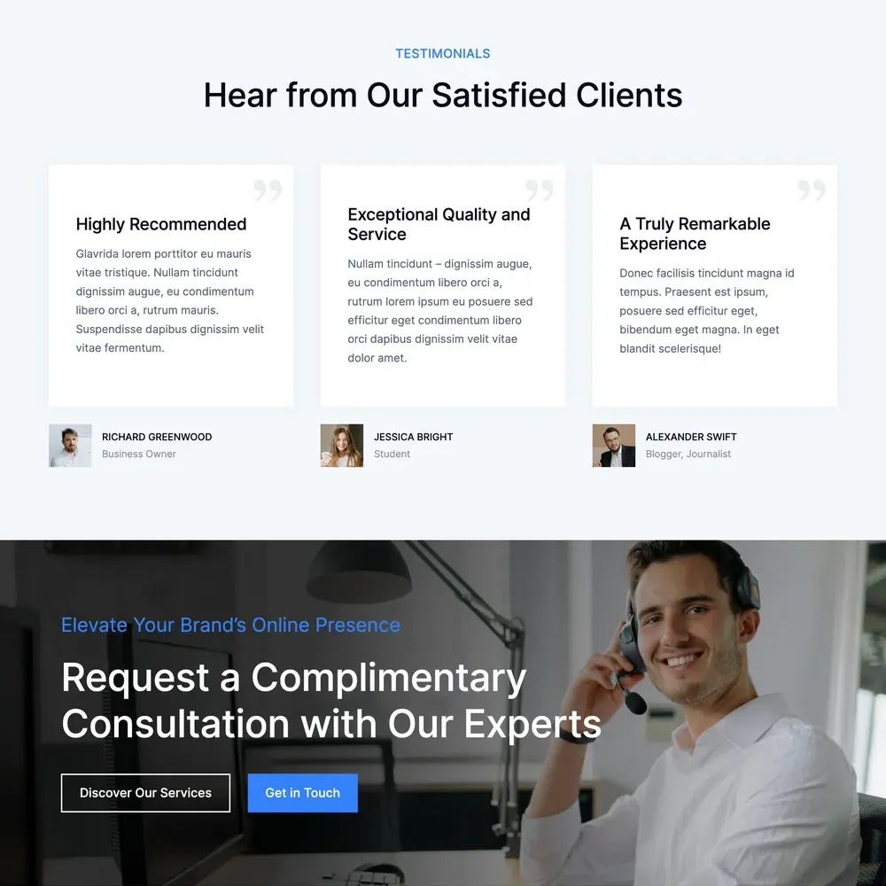 Digital Business Website Design with Free VPS Web Hosting