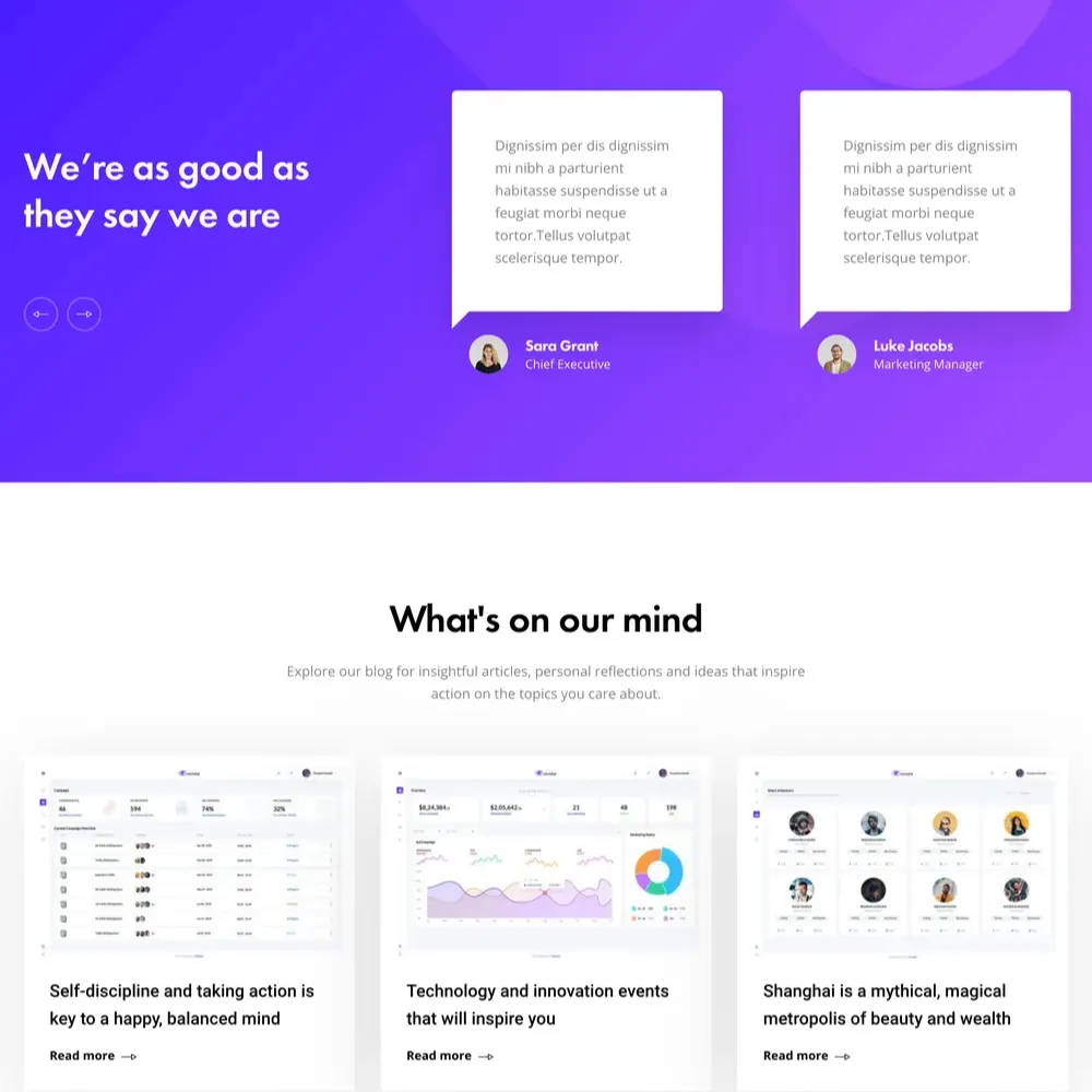 Digital Agency Website Design with Free VPS Web Hosting