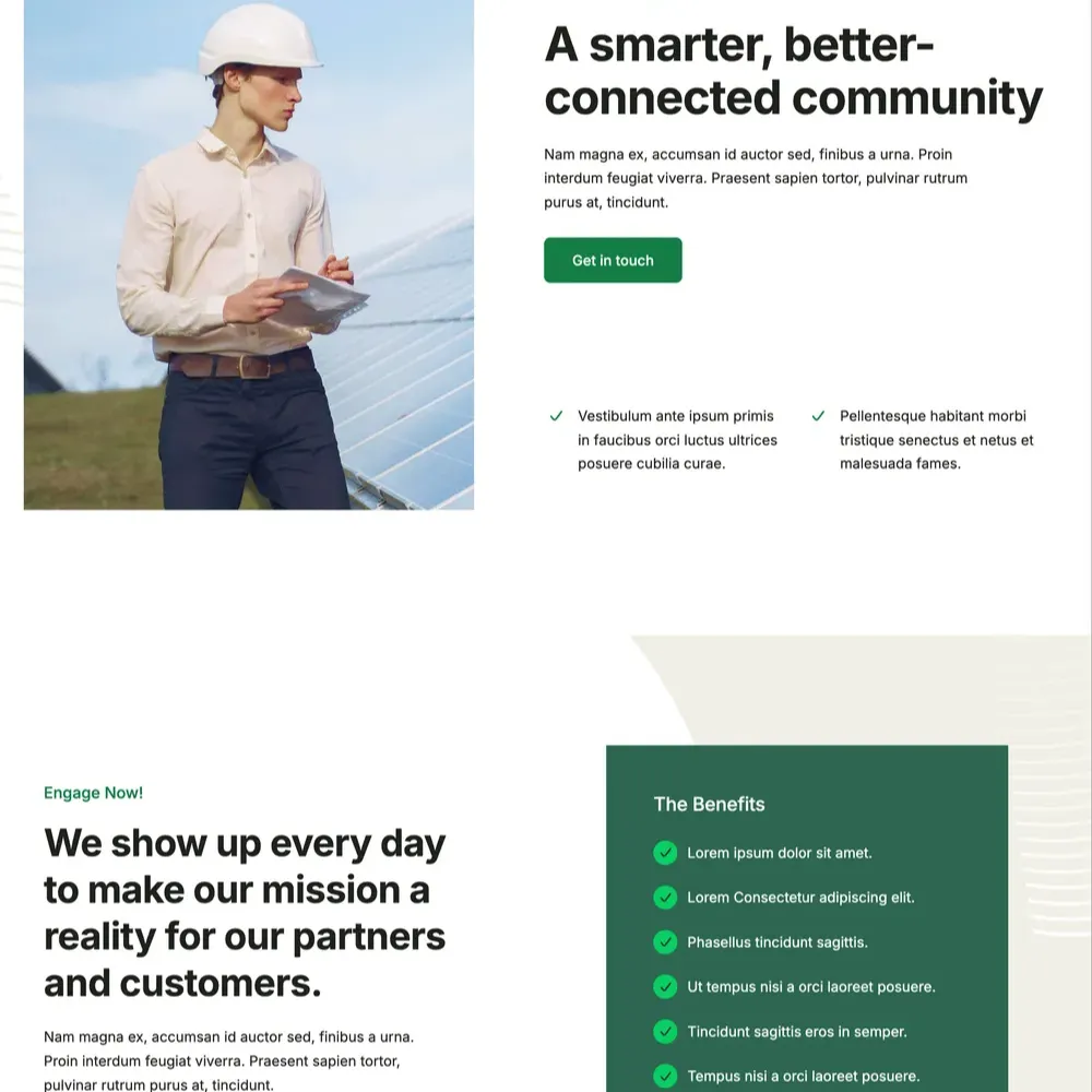 Renewable Energy Website Design with Free VPS Web Hosting