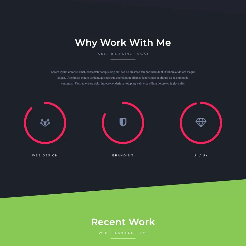 Freelancer Website Design with Free VPS Web Hosting