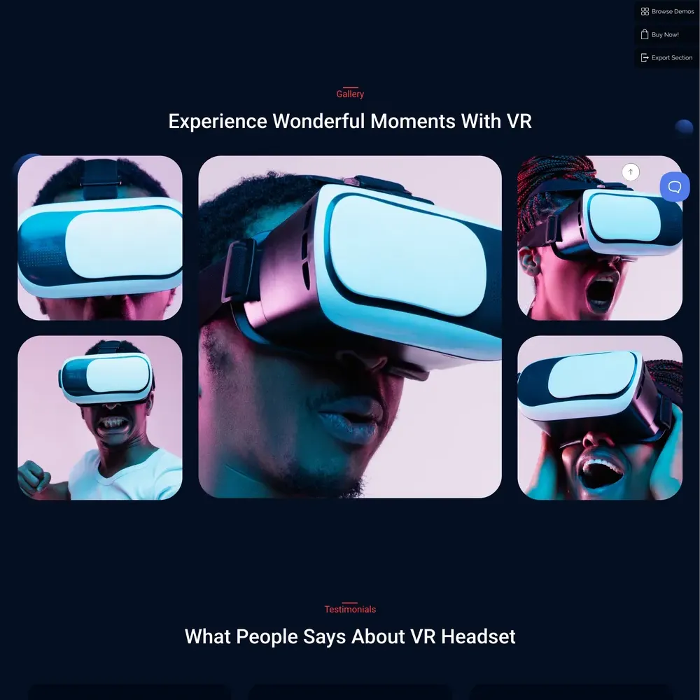 Gadget Landing Website Design with Free VPS Web Hosting