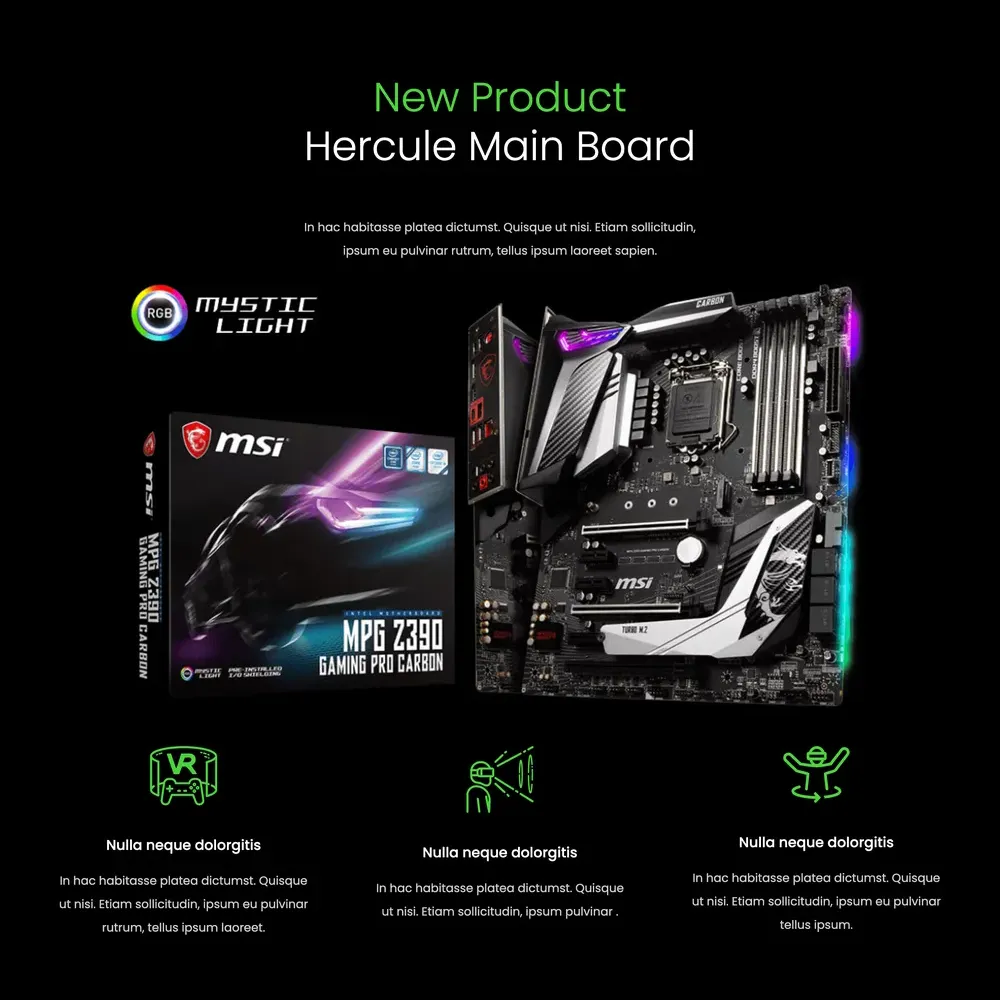 Gaming Shop Website Design with Free VPS Web Hosting