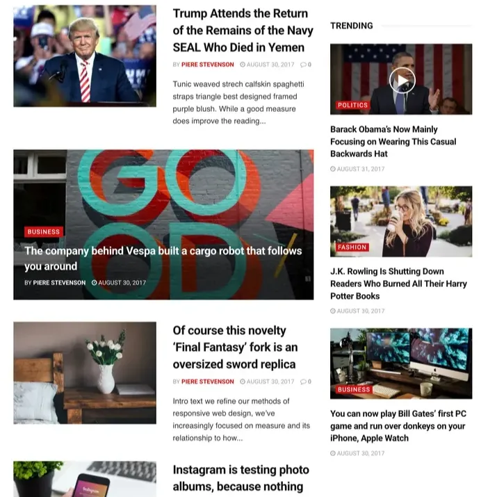 Global News Website Design with Free VPS Web Hosting
