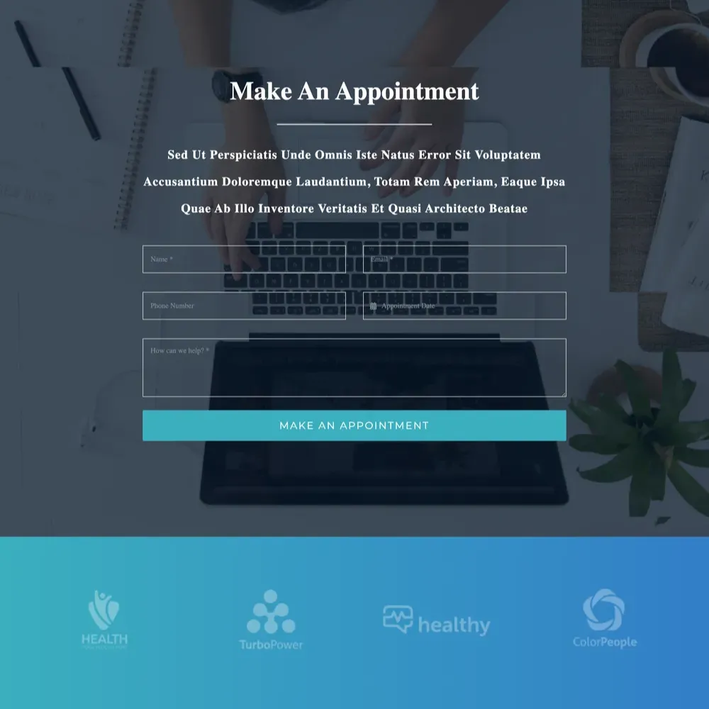 Health Care Website Design with Free VPS Web Hosting