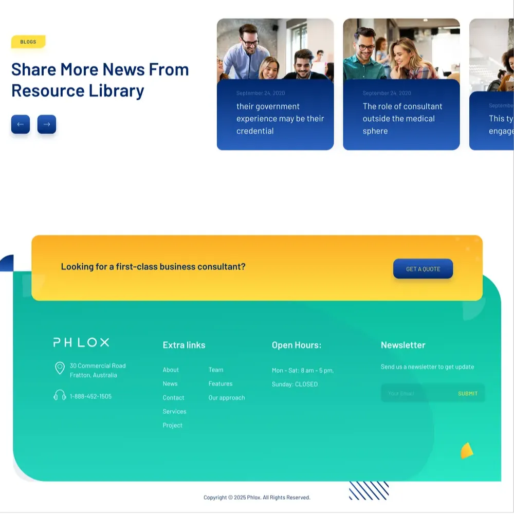 IT Consulting Website Design with Free VPS Web Hosting