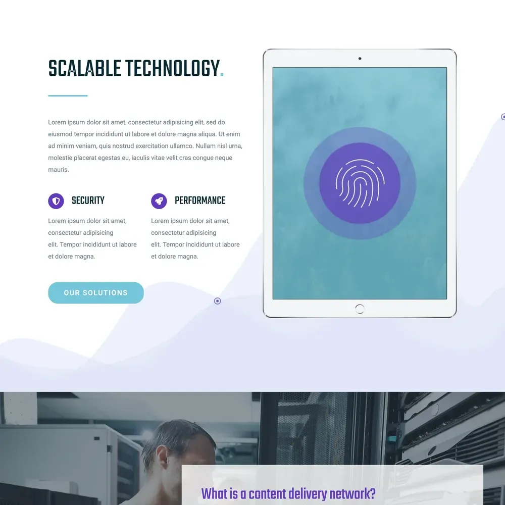 Information Technology Website Design with Free VPS Web Hosting