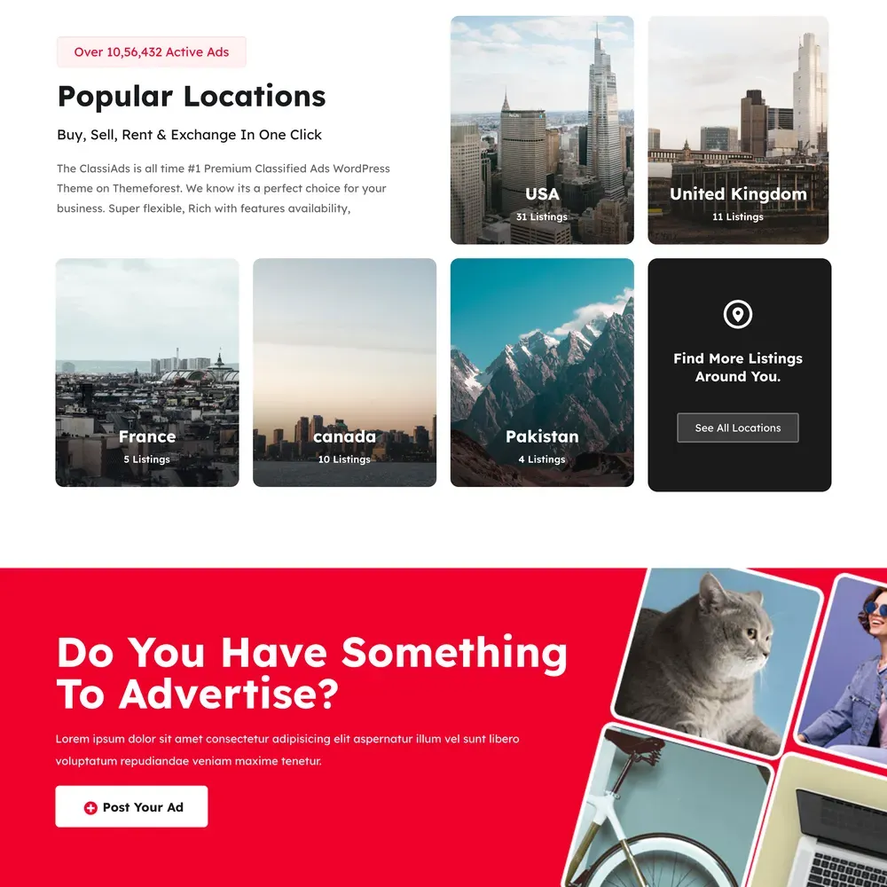 Largest Marketplace Website Design with Free Web Hosting
